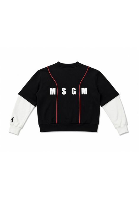 Felpa con logo MSGM KIDS | F6MSJBSW279110